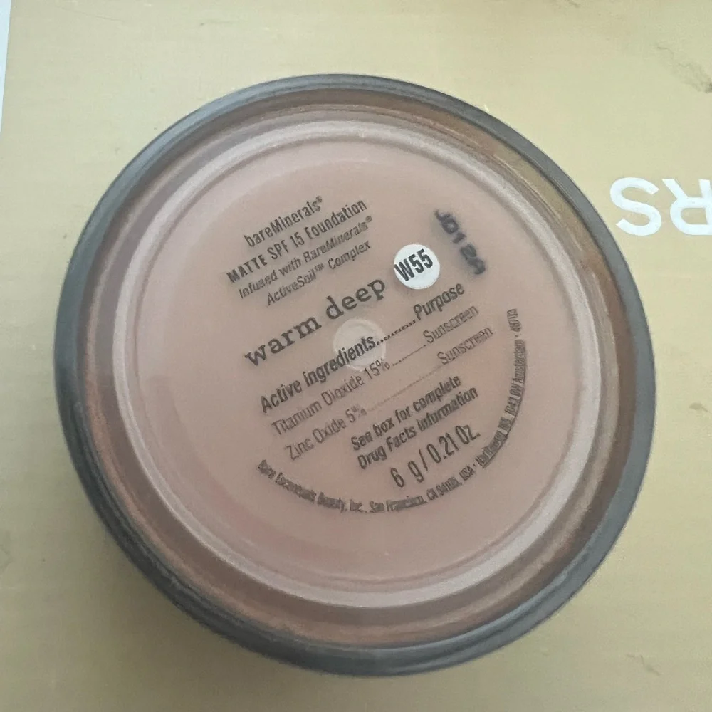 Bareminerals powder foundation Warm Deep W55 NWT